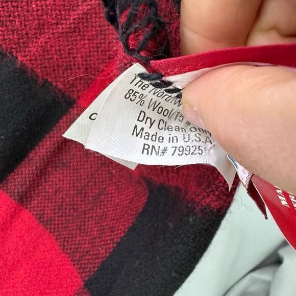 NWT Deadstock Marlboro Country Store Throw Blanket Buffalo Check Wool USA Made R - Picture 3 of 7